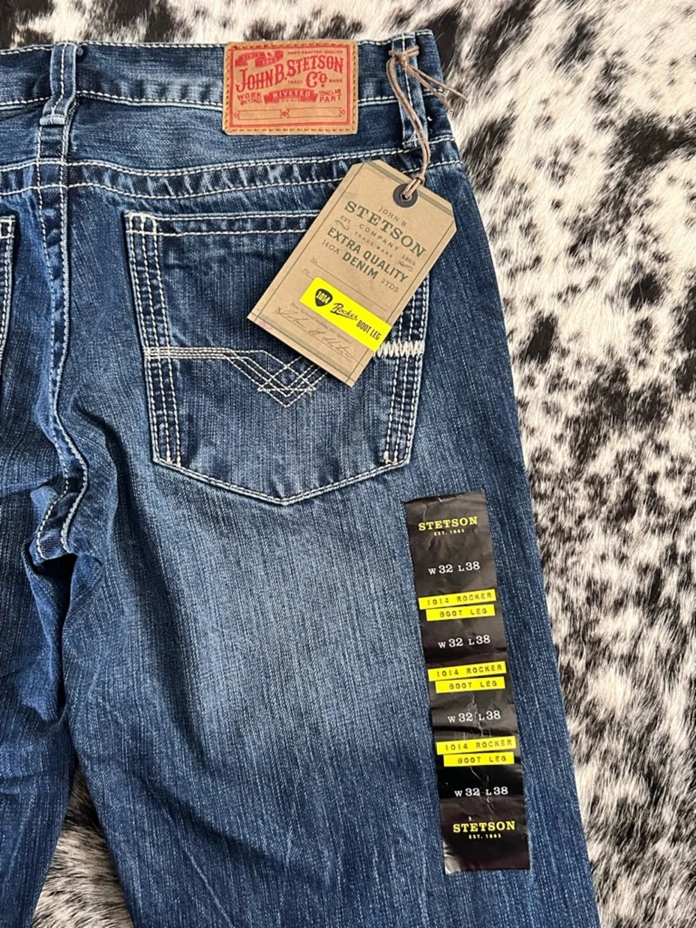 Stetson Men’s Rocker Bootleg - Picture 3 of 6